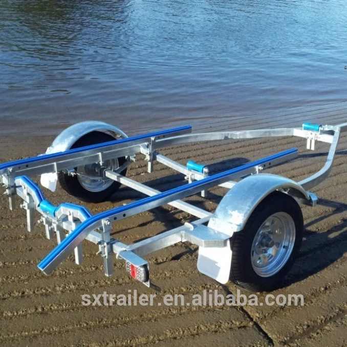 
hot galvanizing boat trailer CBT-J42/J42R 
