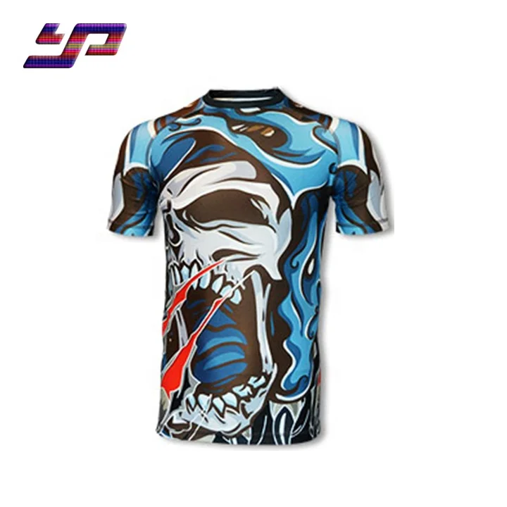 Design Your Own Compression Mma Shirt Printed Boxing Mma T Shirt