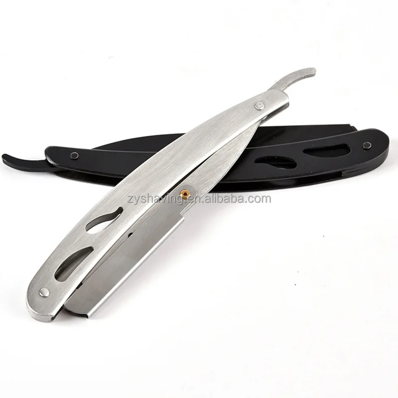 High Quality stainless steel Cut Throat Blades Straight Razors for men