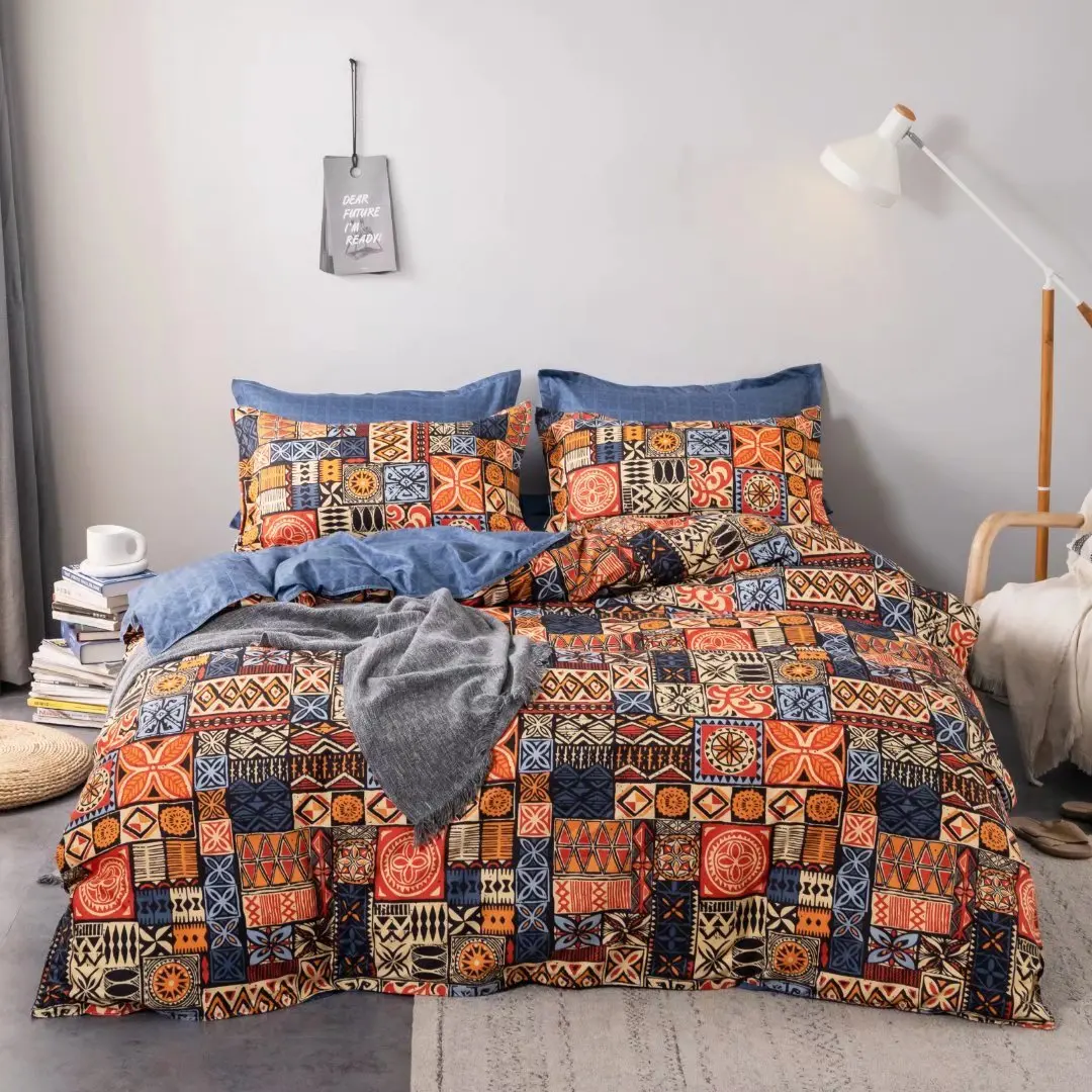 China factory  kids bedding set 100 cotton cartoon 3d printed custom duvet cover dragon series bed linen for boy
