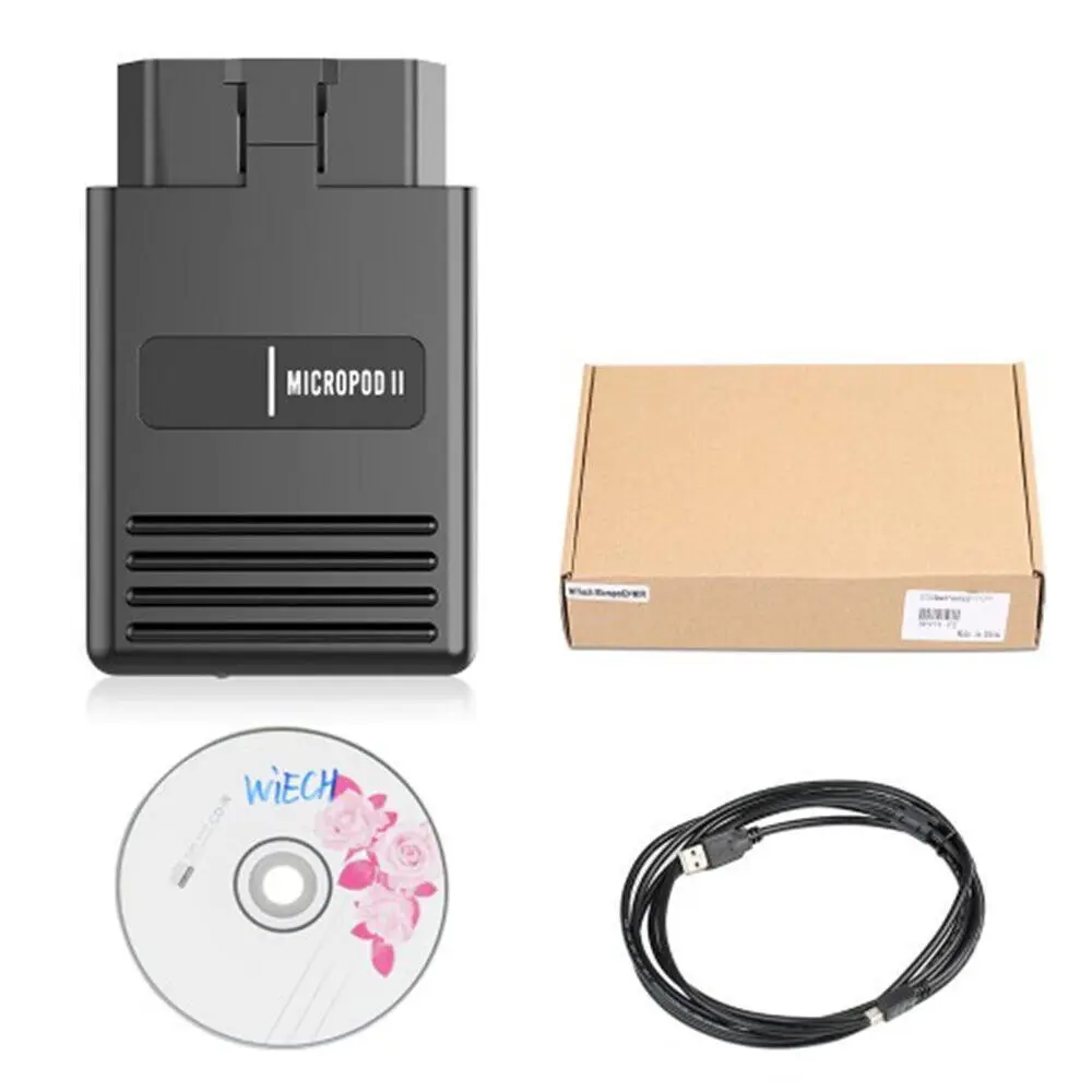 MicroPod 2 17.04.27 Chrysler с Fiat автомобильный диагностический инструмент Многоязычный