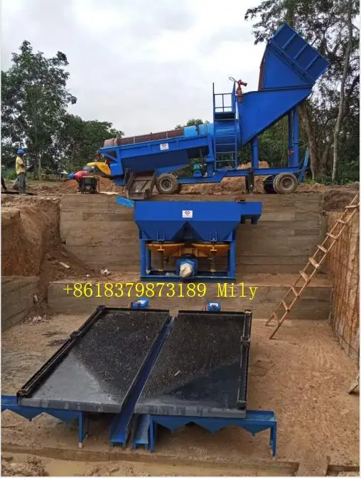Heavy mineral concentrator equipment gold jig machinery separator mineral jig for sale