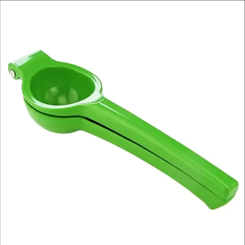 Free Sample Aluminium Alloy Fruit Metal Manual Press Lime Juicer Hand Extractor Citrus Juice Lemon Squeezer