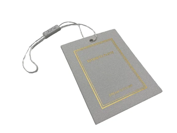 Simple and stylish size price markings various kinds Clothing Outerwear Brand Hang tags