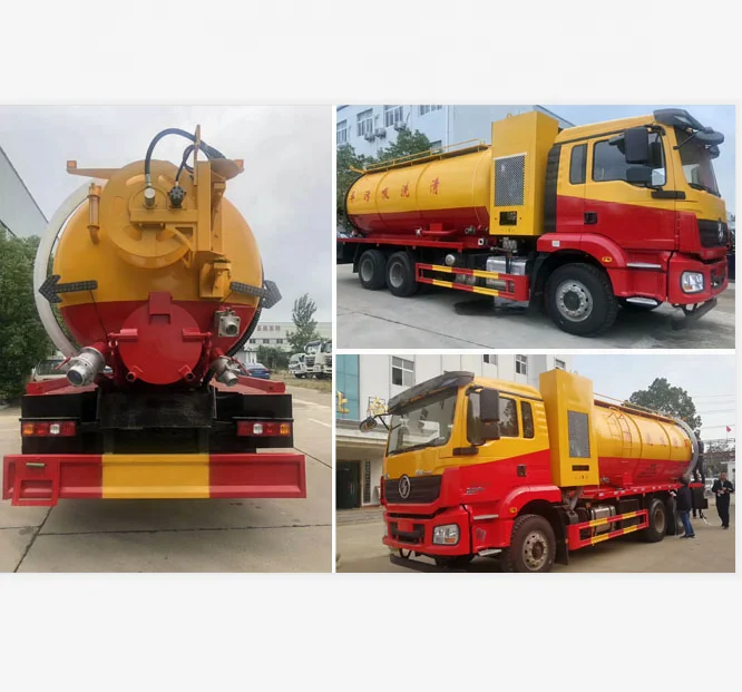 high-pressure sewer suction vehicle