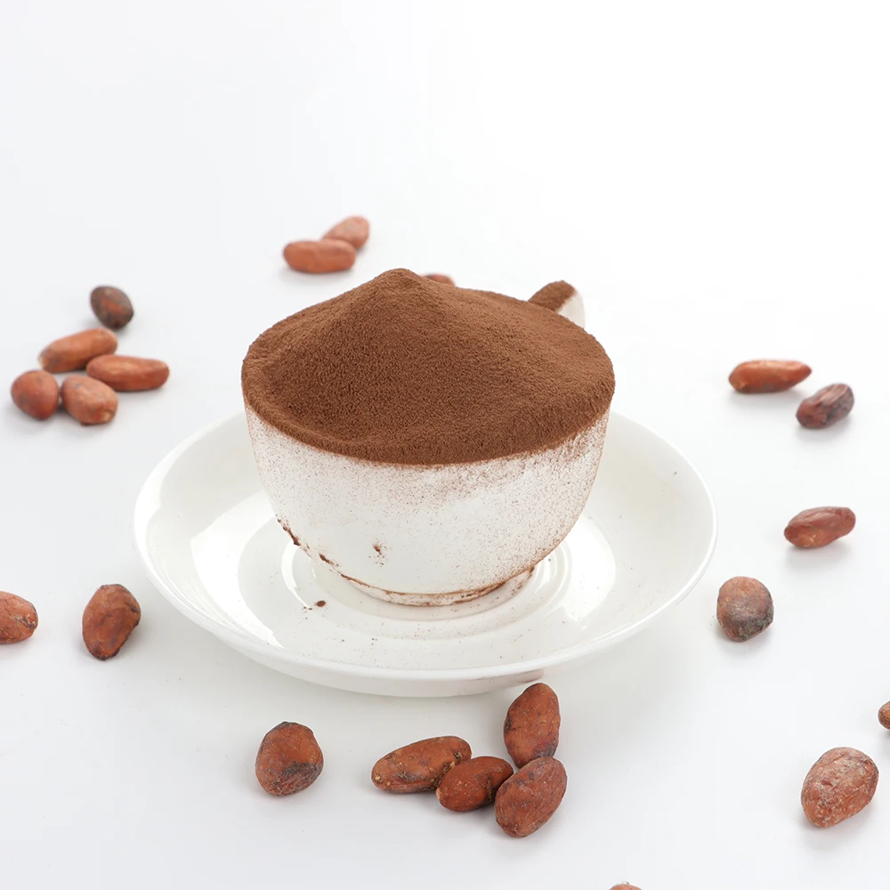 professional Supplier Best Selling Cocoa Powder Alkalized JH01(light brown) made from Ecuador cocoa beans