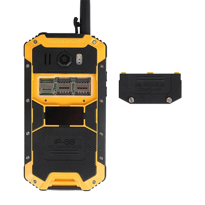  4 7 дюймовый NFC 3 Гб RAM 32 ROM 1 Вт UHF Walkie Talkie rugged