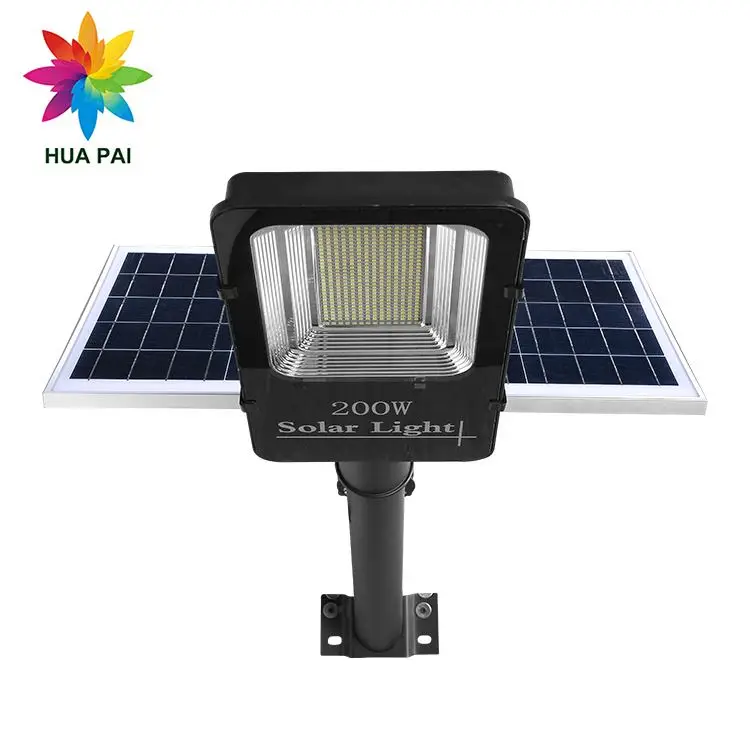 HUAPAI Hot Sale 2 Years Warranty Outdoor Lighting Smd Ip65 60w 100w 150w 200w 300w Led Solar Street Lights