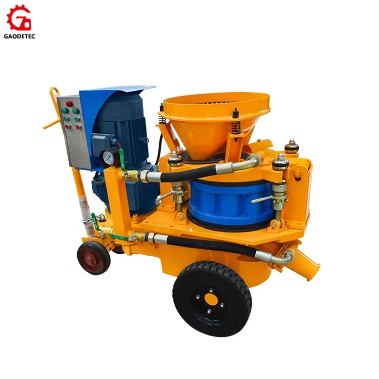 New durable dry and wet mix shotcrete gunite machine
