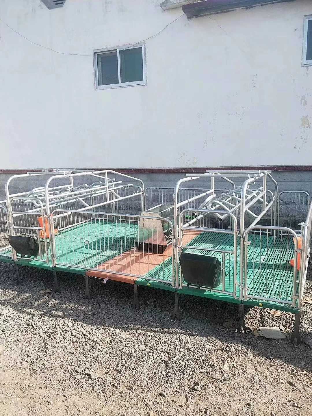 Пластиковая клетка для свиноматки