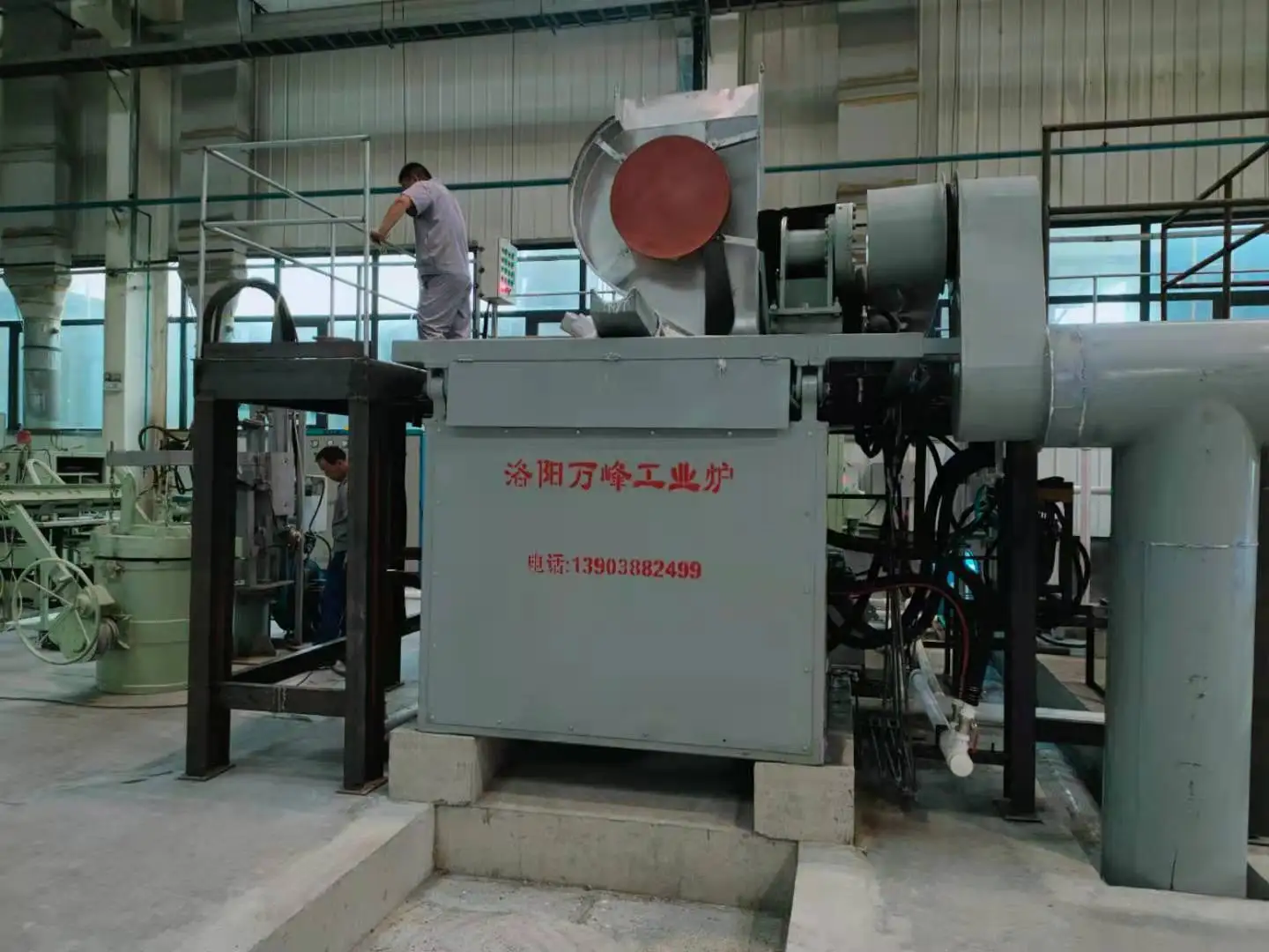 Энергосберегающая индукционная плавильная печь, печь для переработки свинца