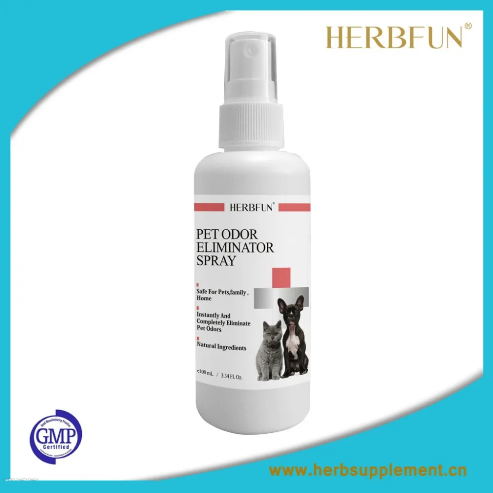 Best Seller Pet Deodorizer Private Label Odor Remover Eliminator Pet Perfume Deodorant Spray