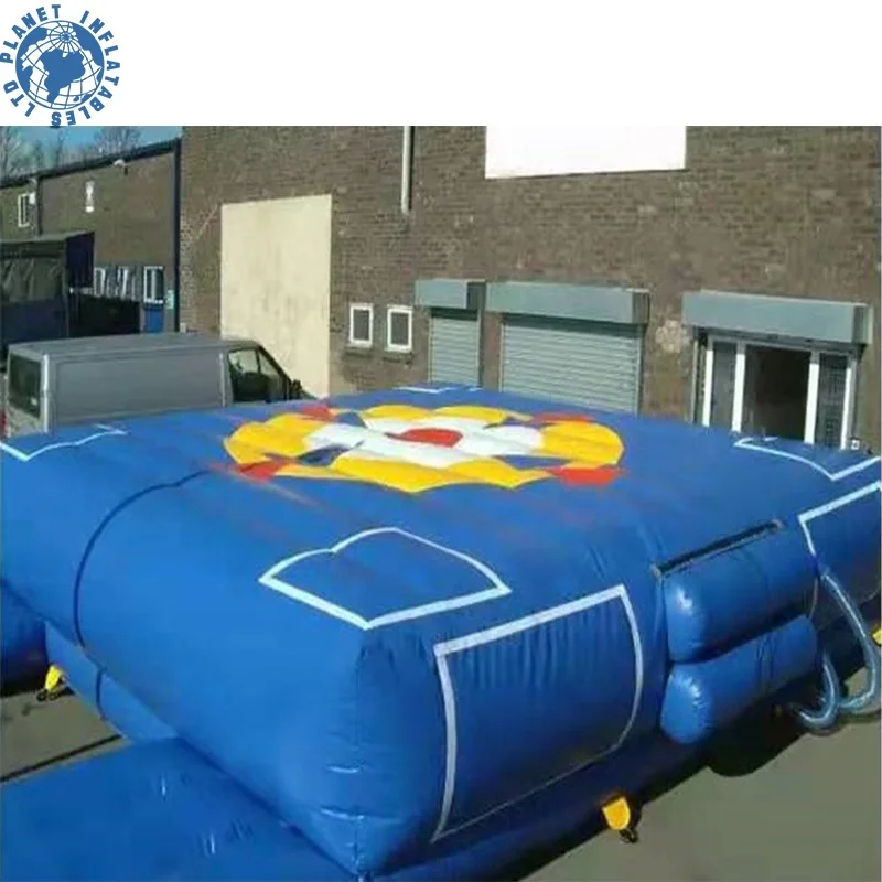 Outdoor Sport Inflatable Stunt Freefall Jump Air Bag PVC Big Inflatable Air Bag for Jumping freestyle airbag stunt airbag