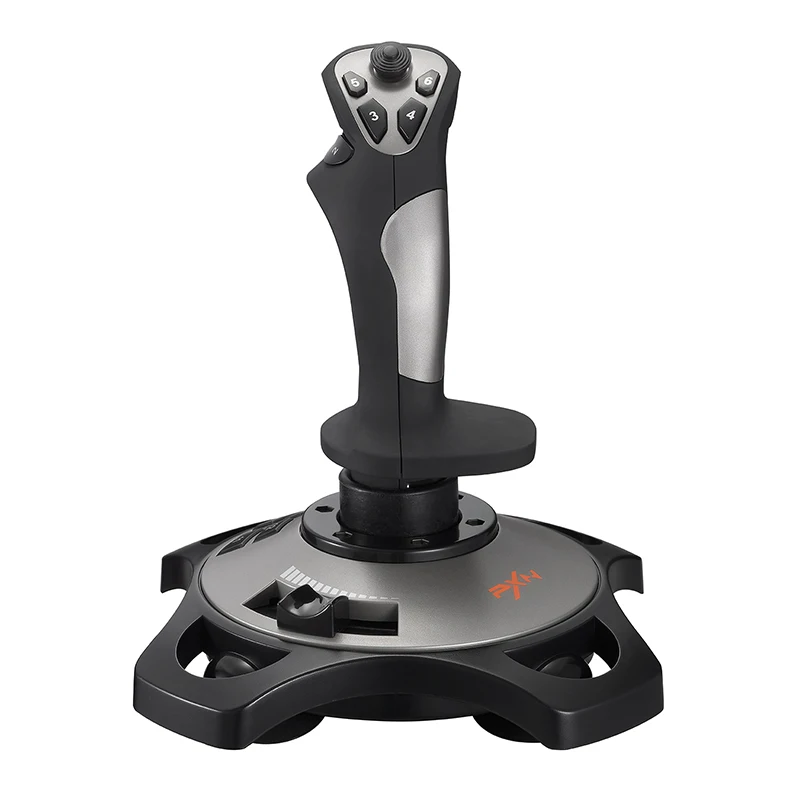 Пилотная авиамодельного симулятора (PXN 2113PRO PC полет usb-джойстик 12 программируемых кнопок вибрации для ПК подготовки пилотов