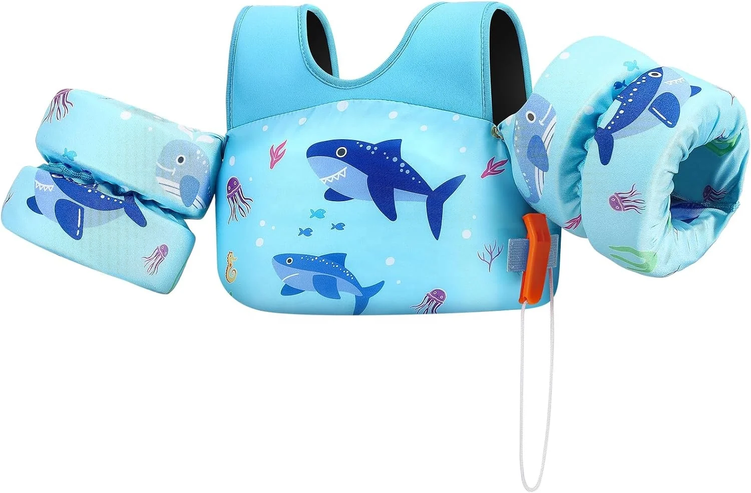 Factory high quality custom neoprene swim vest for kids