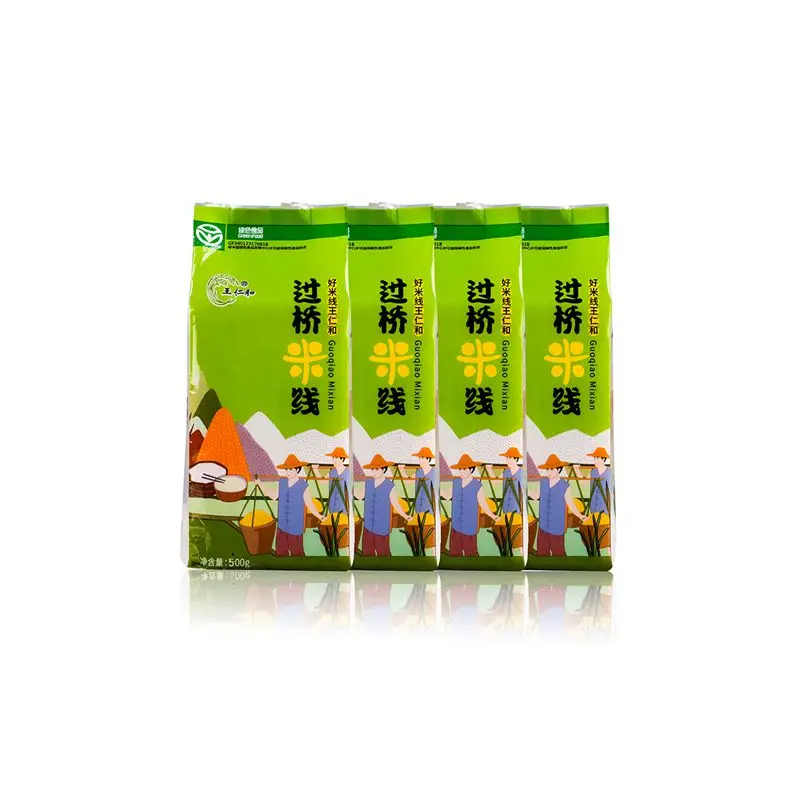 Wang RenHe 500g Cross Bridge Rice Noodle Wholesale Instant Cooking Rice Noodle Extrudet