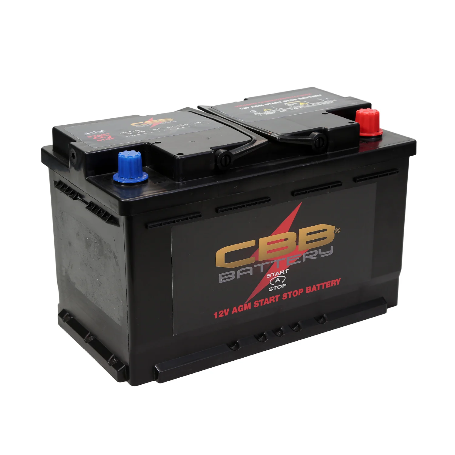 CBB AGM Star Stop Lead Acid Battery 60AH 80AH 105AH for Vehicle Car