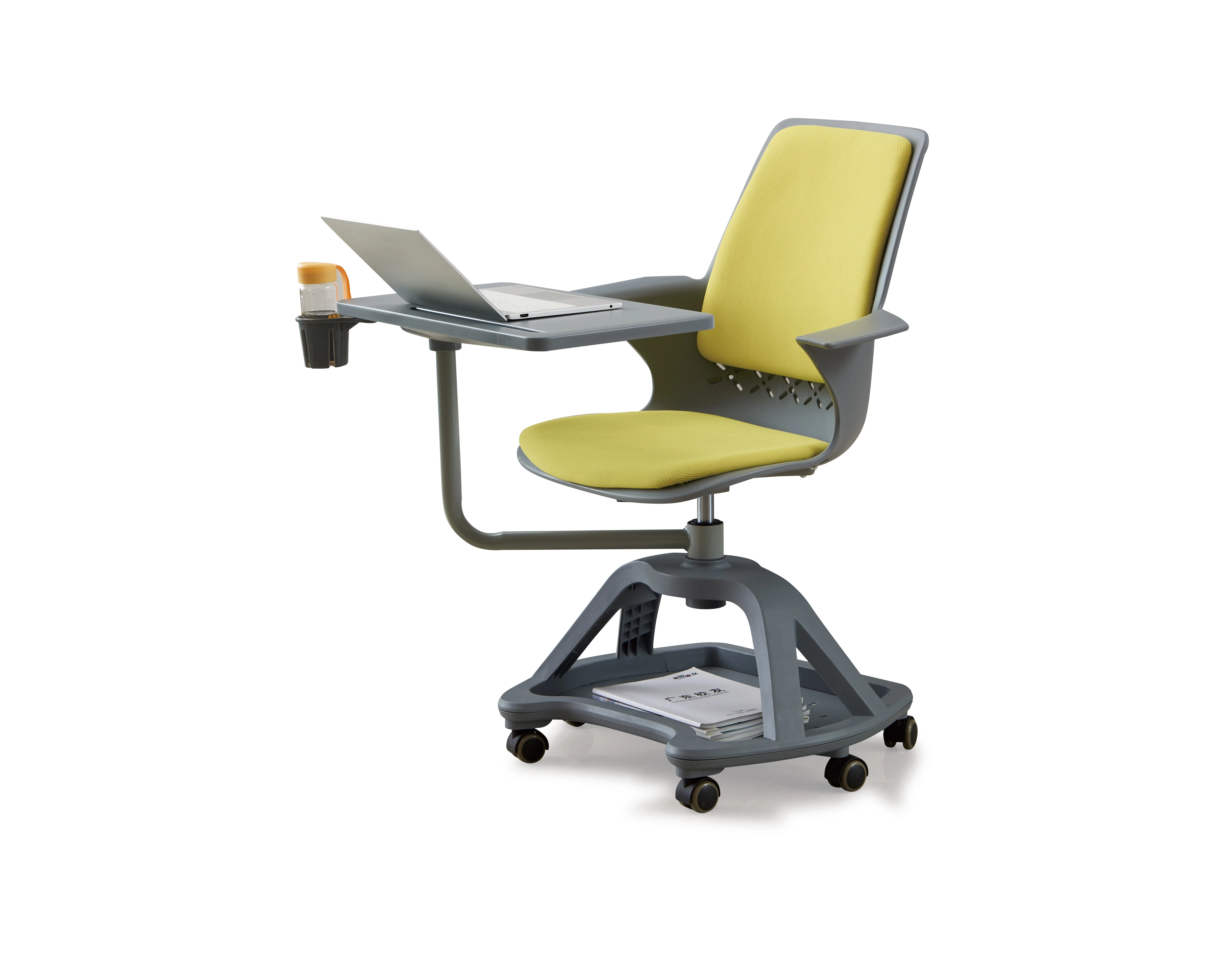 2023 Modern School Chair Popular Student Chair with Writing Desk Adjustable School Chair