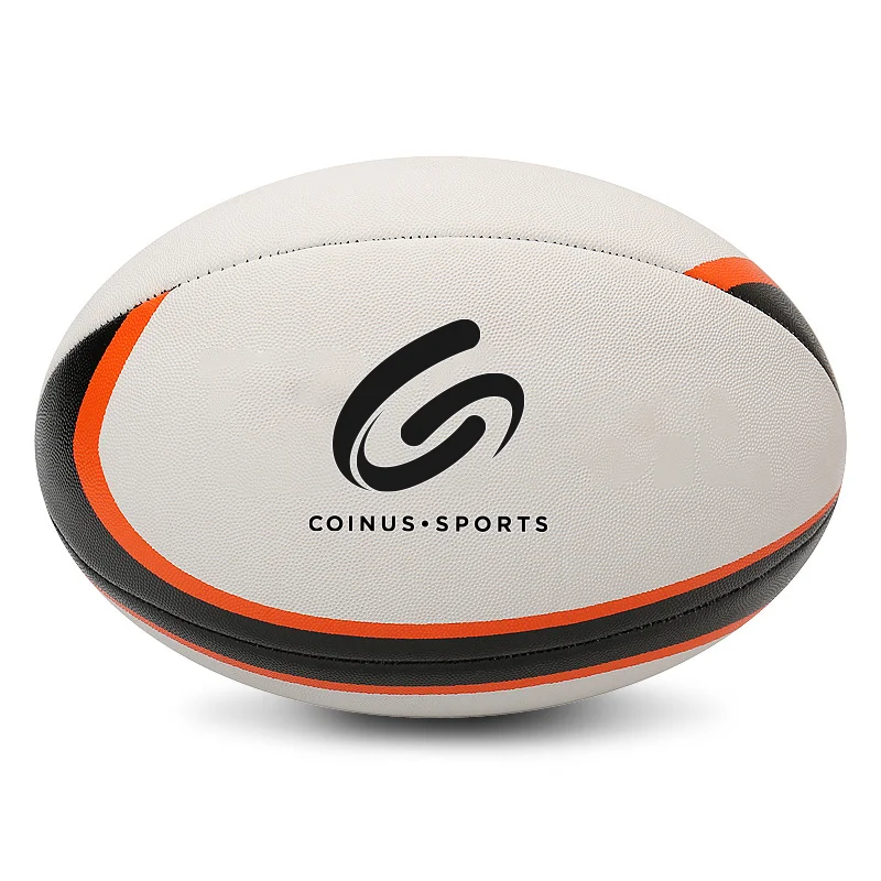 COINUS-SPORTS оптовая продажа, прочные мячи для регби из пенополиуретана, размер 5, 4, 3, тренировочные мячи для регби