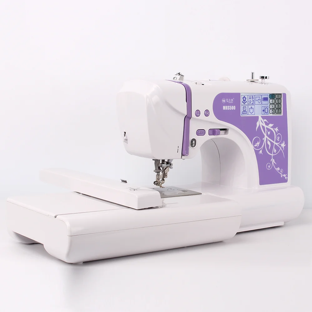  Mysew MRS500 одна осветительная головка компьютер рубашка вышивальная машина mysew для приготовления кофе-da