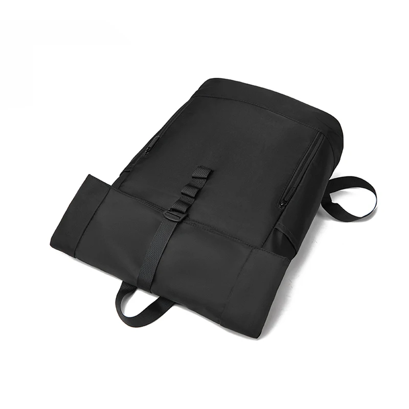 Manufacturer Custom Logo Ecofriendly Recycle Material Outdoor Sport Roll Top Backpack Unisex Roll Up Travel Backpack