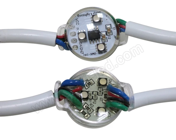 360 degree 35mm 50mm 3D DMX RGB LED pixel ball