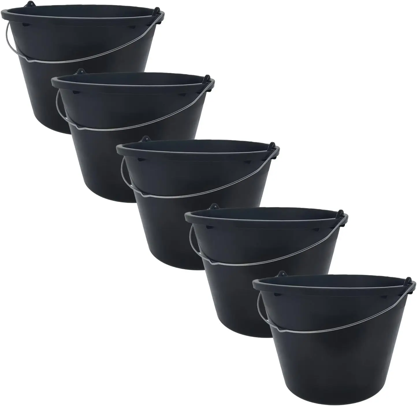 10L Multi-purpose plastic pail construction building colored cement plastic bucket