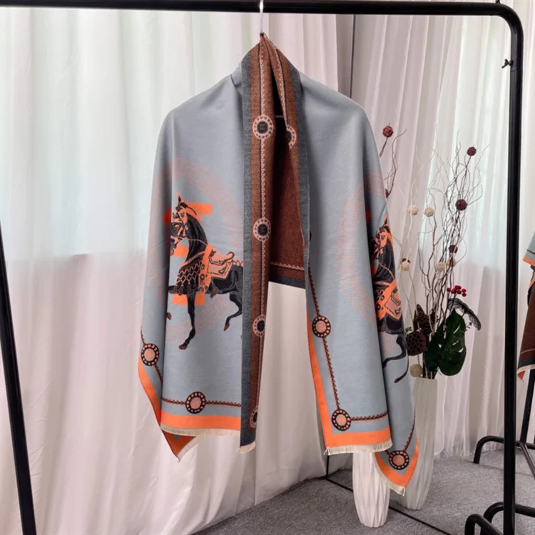 Manufacturer Hot Sale Ladies Winter Warm Cashmere Shawls Pashmina Scarf Luxury Women Scarves