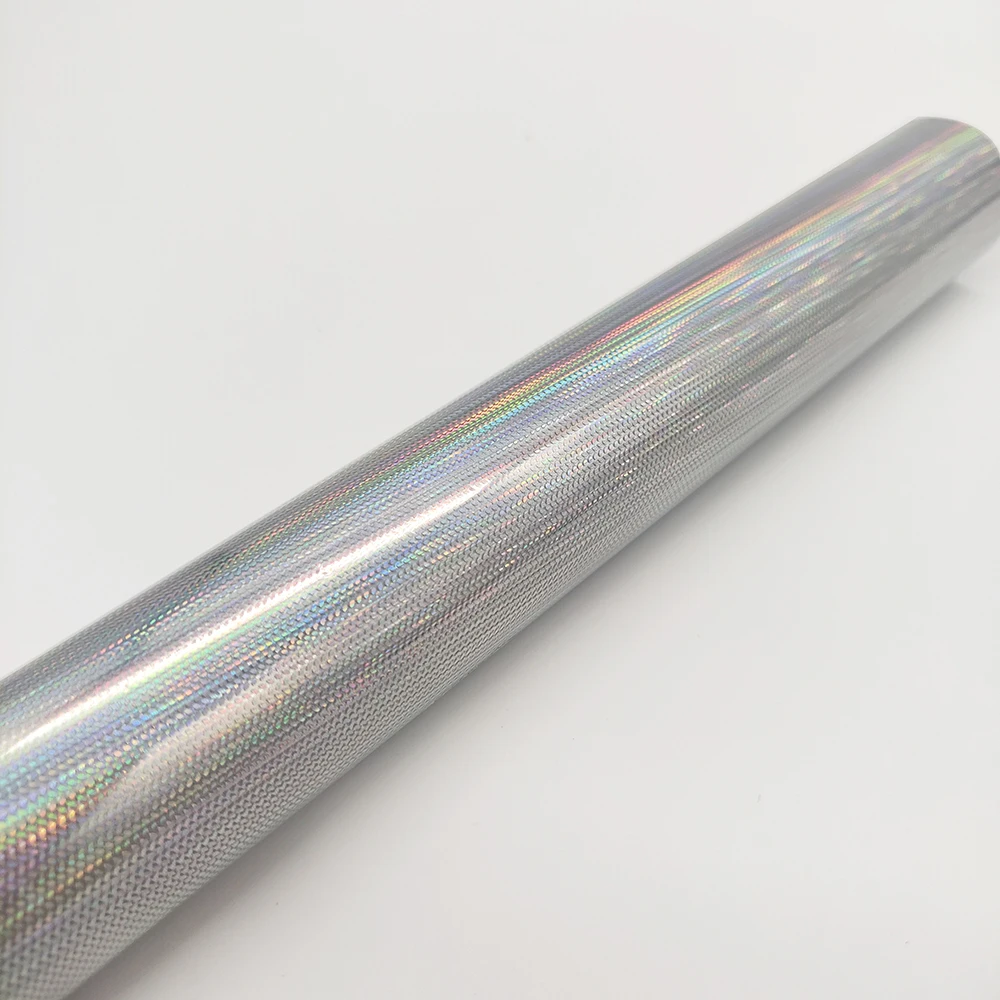 Бесплатный образец голографическая цветная голографическая Лазерная теплопередающая пленка для кожи