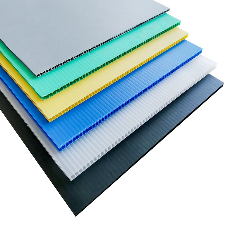 
Guangzhou Jiangmen Odm/oem 2mm 3mm 4mm 5mm 6mm 7mm pp hollow white plastic corrugated sheet in nigeria 