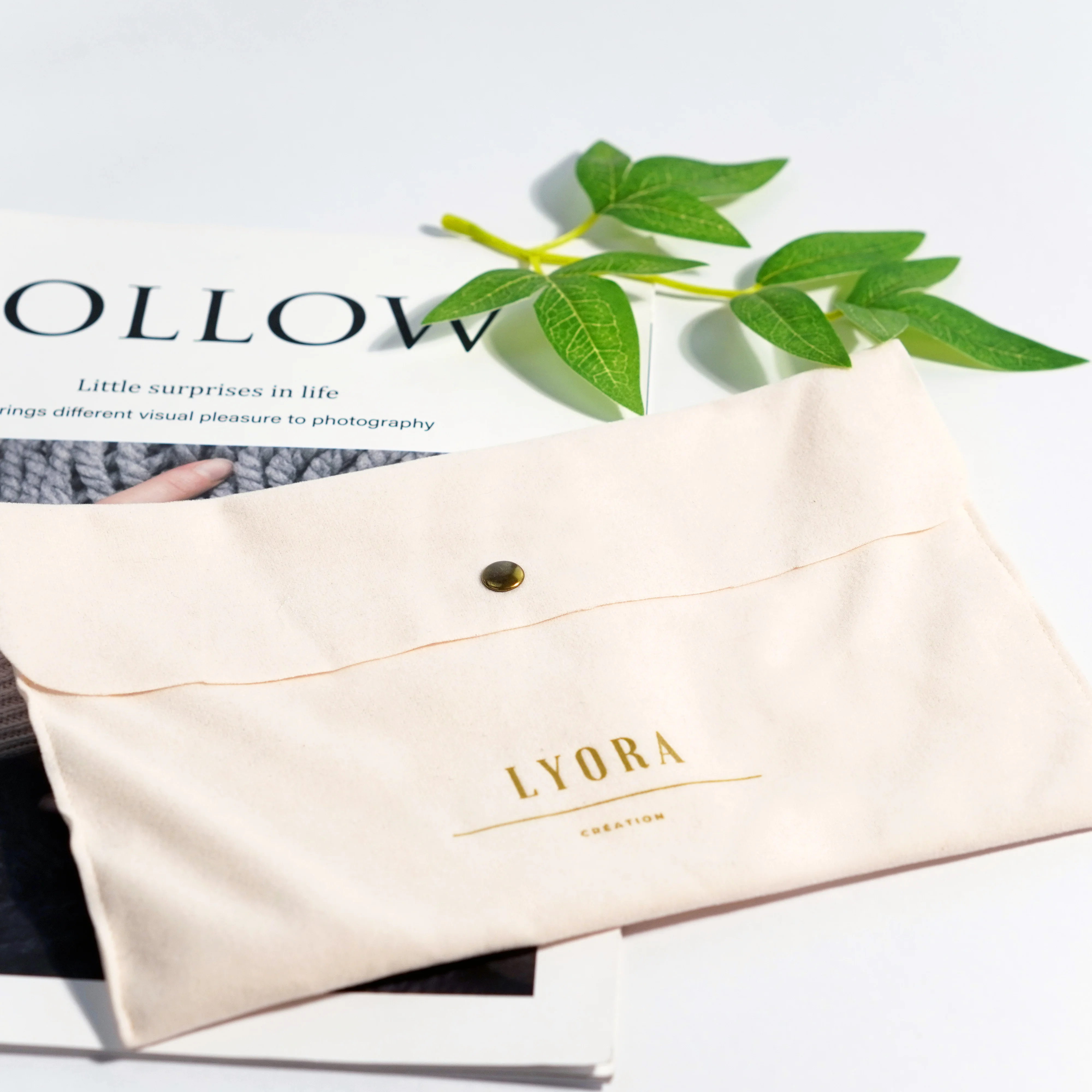 Wholesale Custom Printed Cotton Dustbag Recyclable Fabric Drawstring Bag for Clothing Jewelry Shoes & Shopping Calico Style