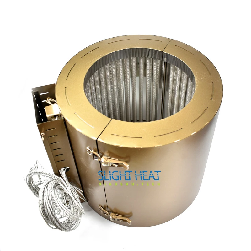 Slight heat 2000w injection machine nano farinfrared band heater for plastics injection molding with ceramic block