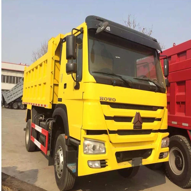 truck new howo 4X2 16 20t Euro 3 375hp diesel dump tipper truck for sale