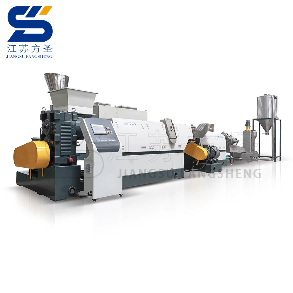 300kgh PPPE bag film recycling machine plastic granules making machine PPPE pellets production line