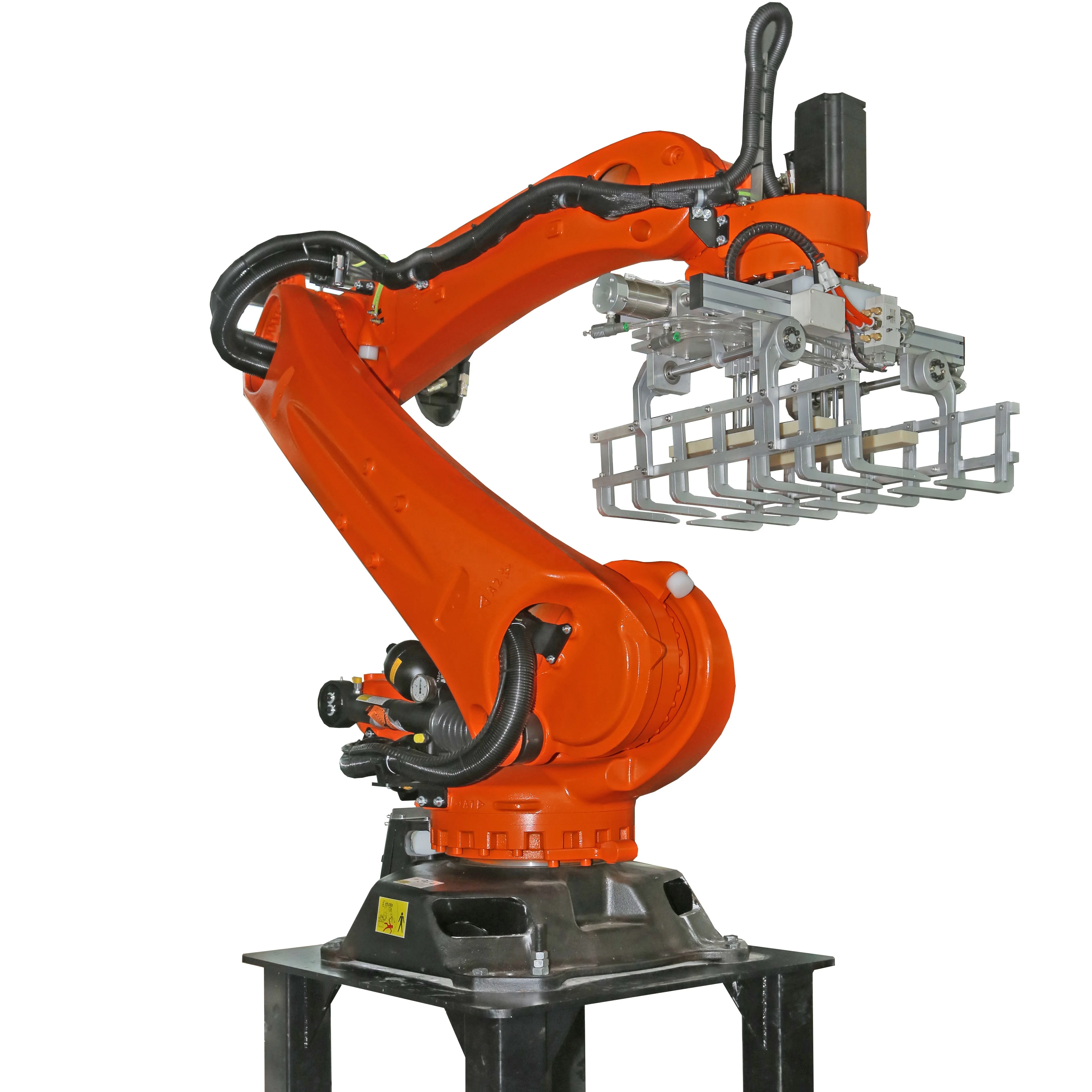 Packing Machine KUKA Automatic Palletilizer Machine for Animal Feeds Cement Bag Case Box Bag Gantry Robot Palletilize