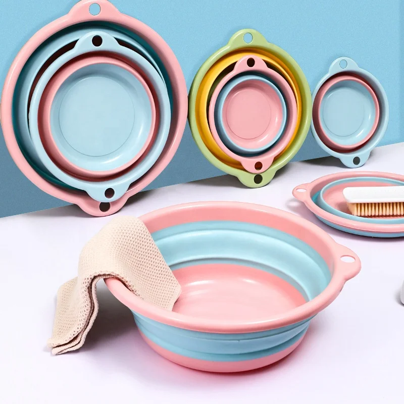 Бытовой разборный умывальник общежитие студент умывальник Пластиковые Сжатия бассейна складной