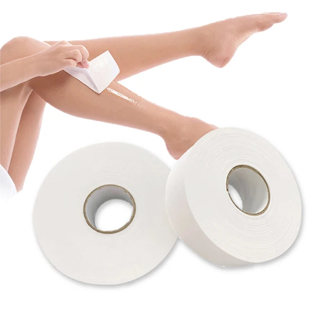 Wholesale moustache waxing strip paper veet strip wax hair removal oem woman waxing strip rolls to hair remover laser