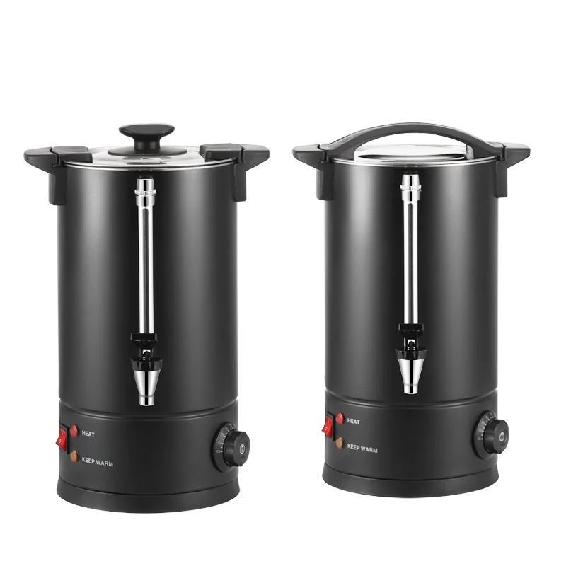 8L-45L 32-180 Cups Commercial Stainless Steel Coffee Urn Tea Urn Milk Boiler Double Wall