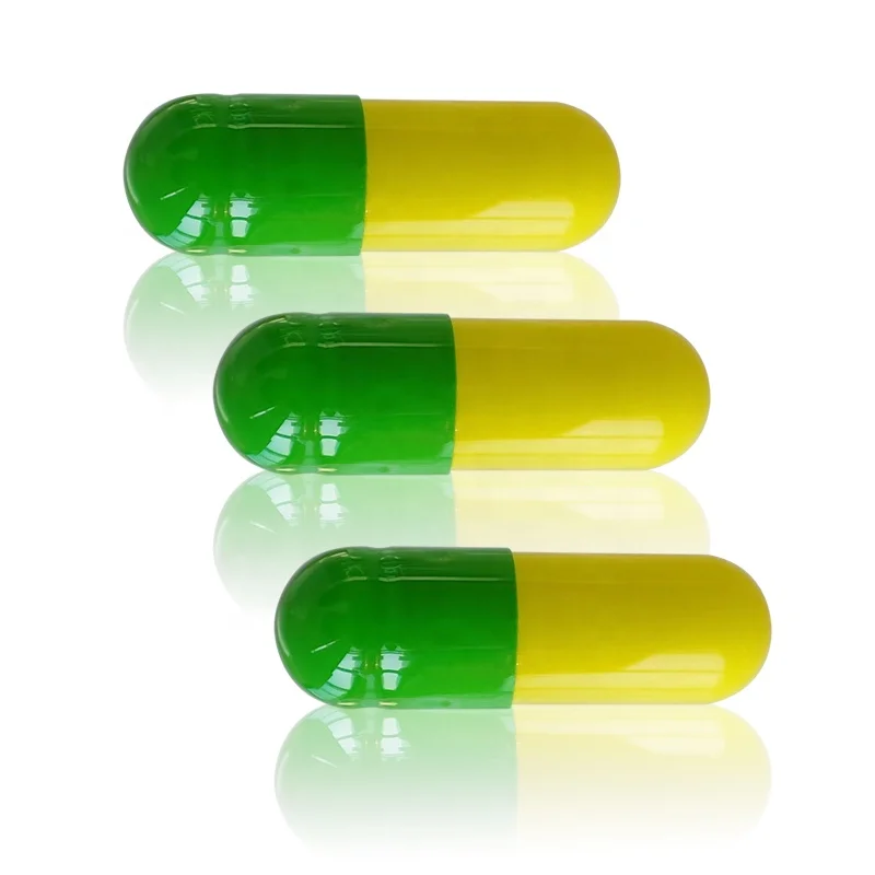 Натуральный цвет Размер 00 0 1 2 3 желатиновые капсулы овощные капсулы