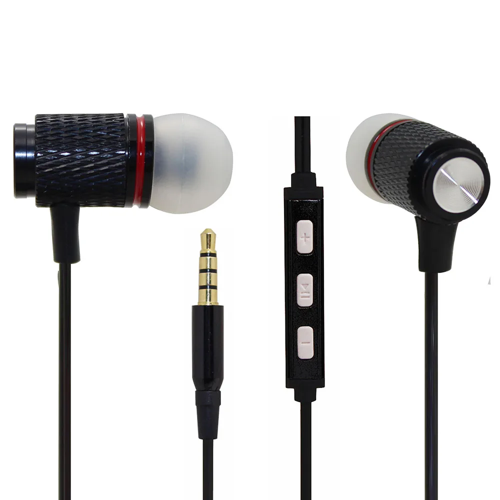 2022 Factory directly sales corded earbuds in ear design earphone wired earphones