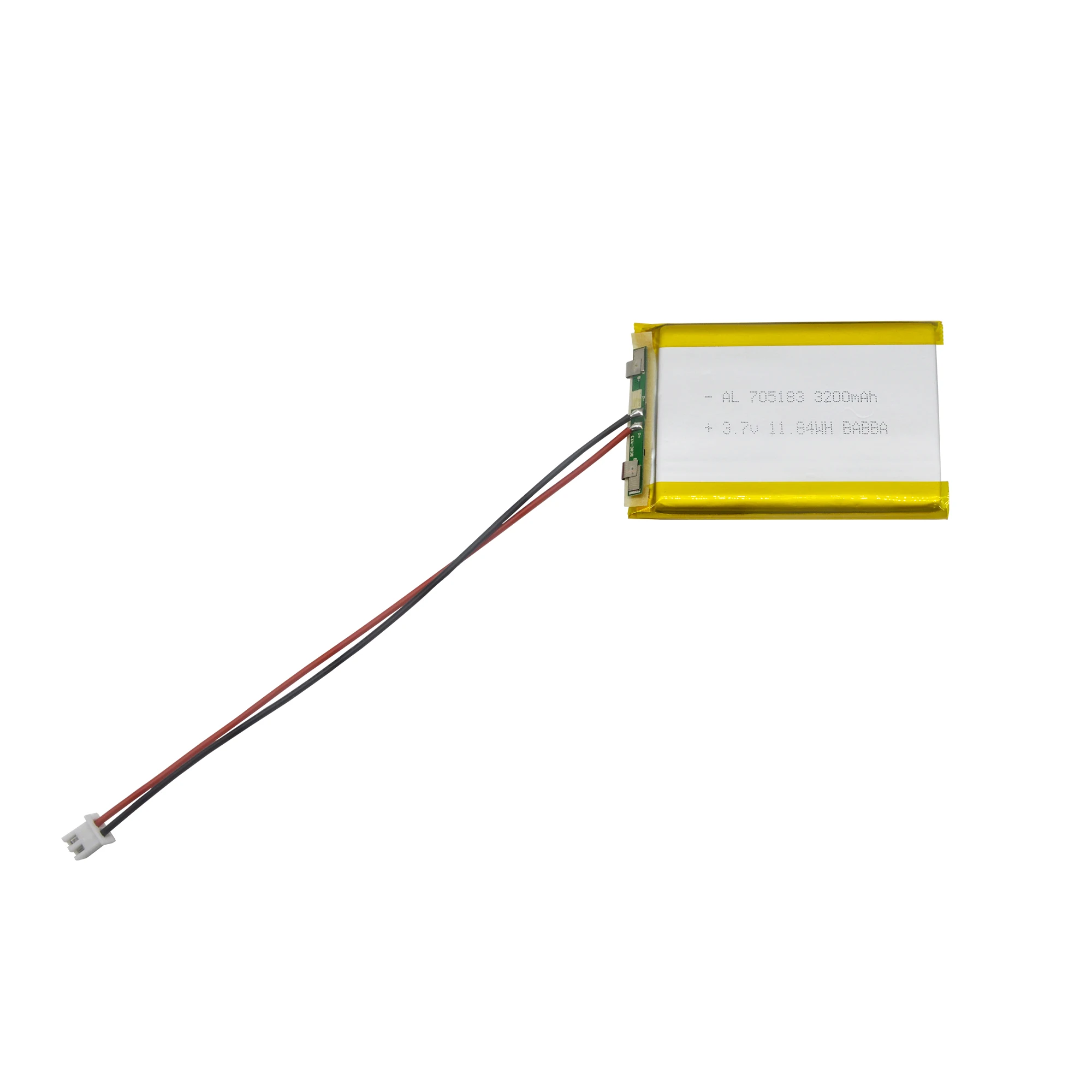 Manufacturer Customized Lipo Batteries 3.7V 3200mAh 705183 Lithium Polymer Battery for Mobile phone tablet