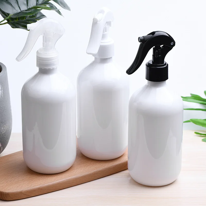 500ml round Mouse spray Hand button hair cleaning fluid spray bottle for Beauty Salon Tools