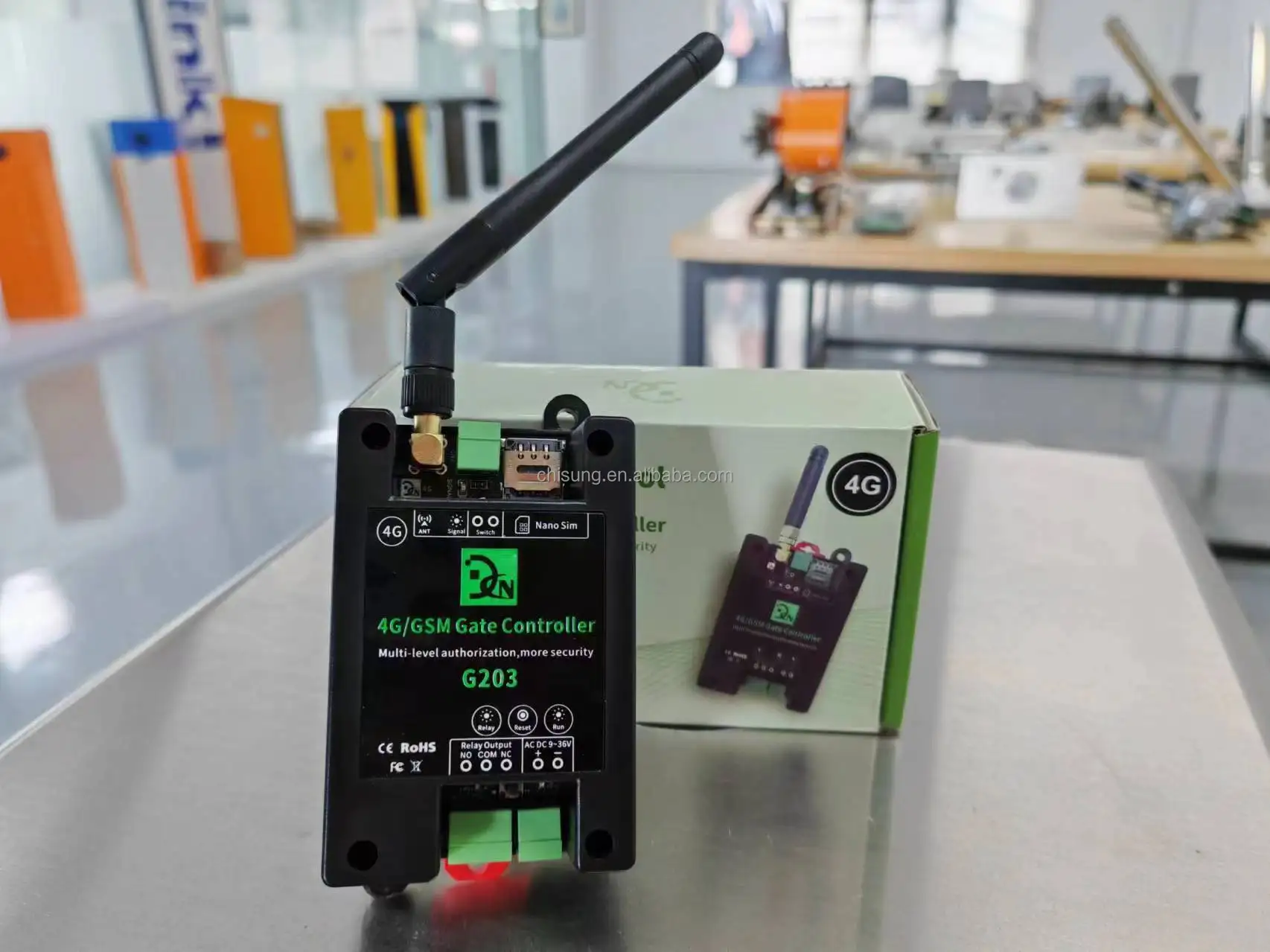 GSM Dialer communication G203 LTE 4G Gsm Controller Relay Switch Remote Access Controller wifi GSM gate opener relay switch
