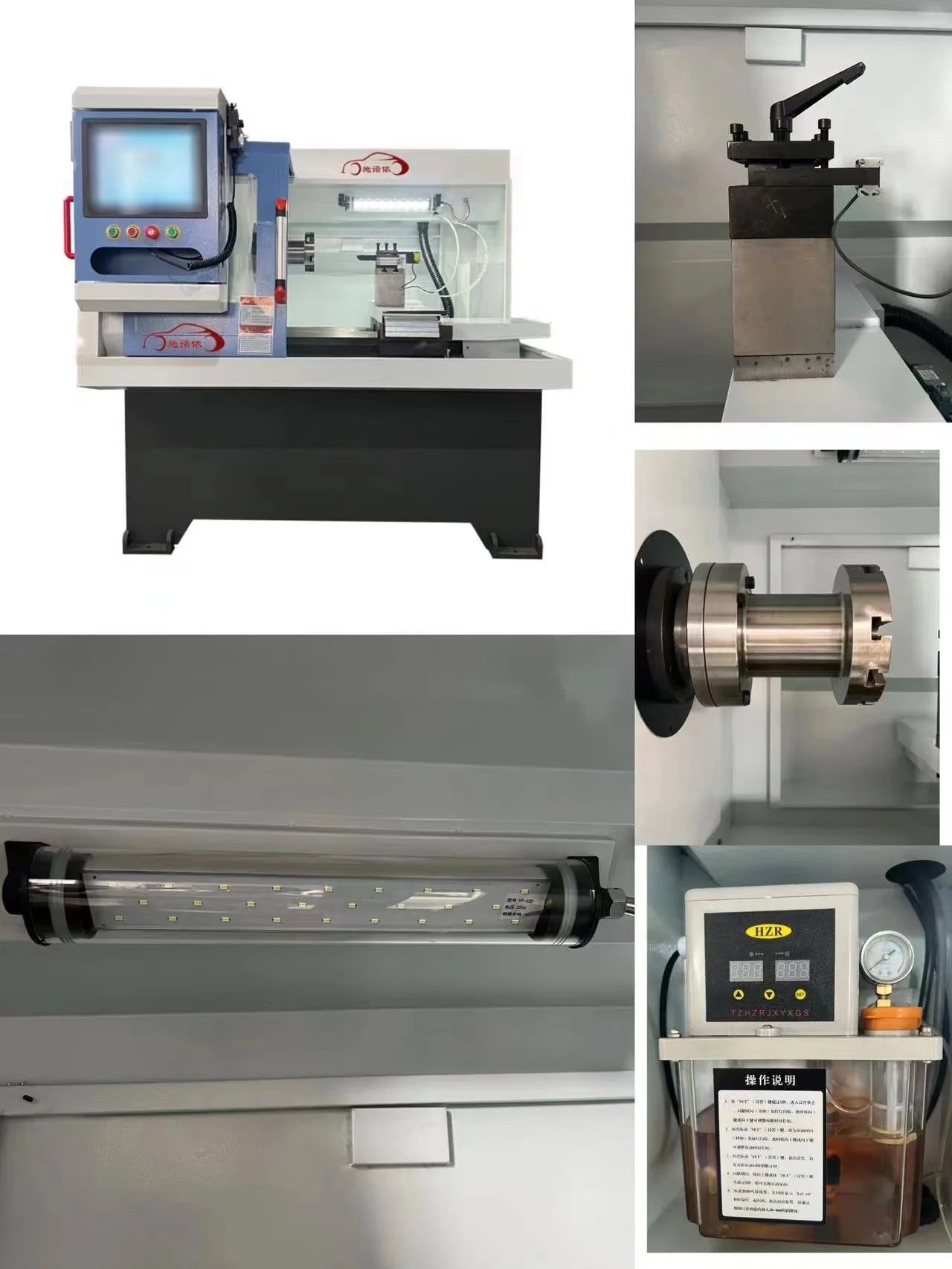 Great quality Automatic Alloy Rim Repair Lathe Machine Fully Automatic Wheel rim repair machine