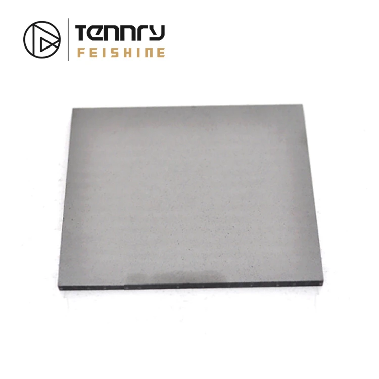 High strength graphite plate impregnated with antimony