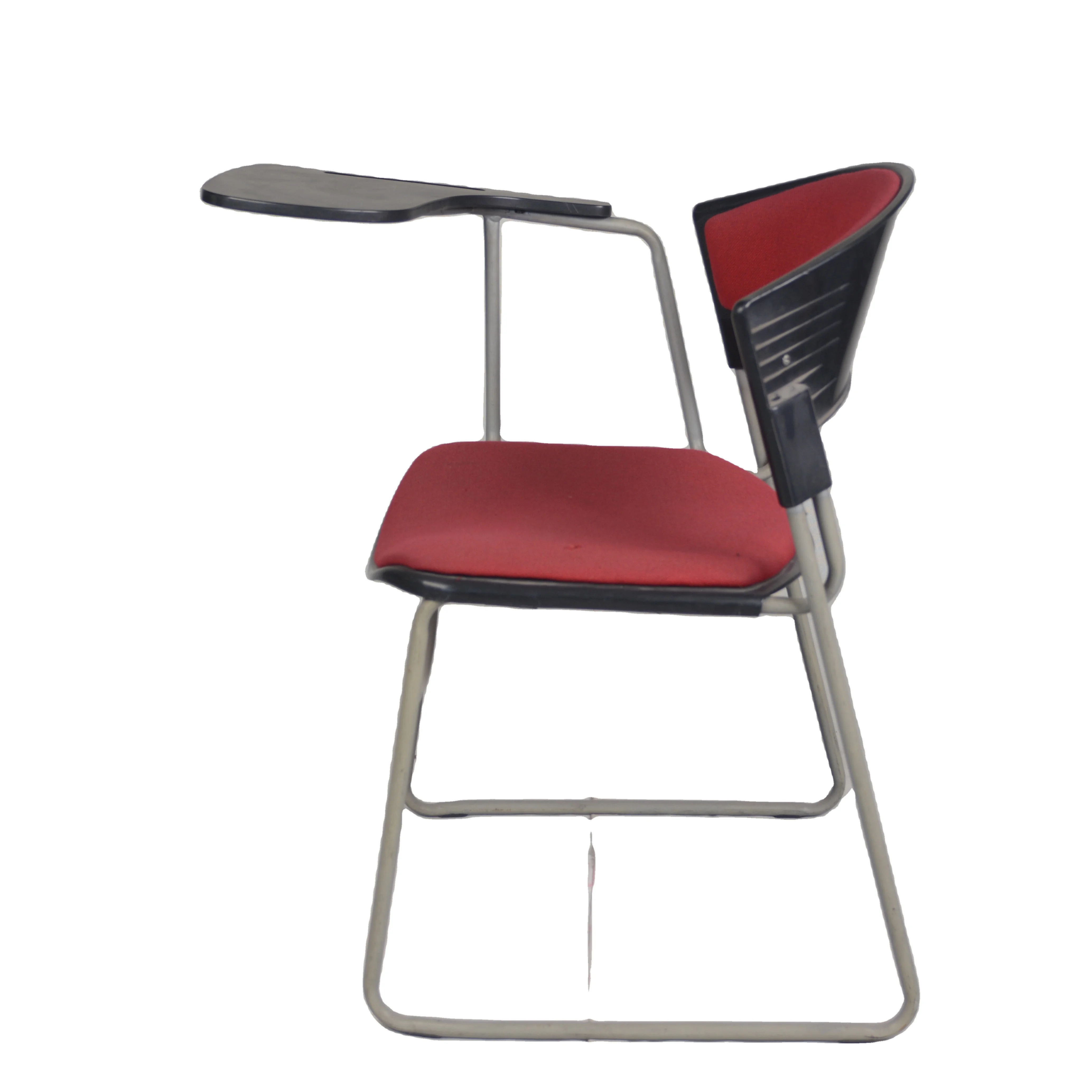 Plastic School Furniture Chair Office Training Chair with Tablet