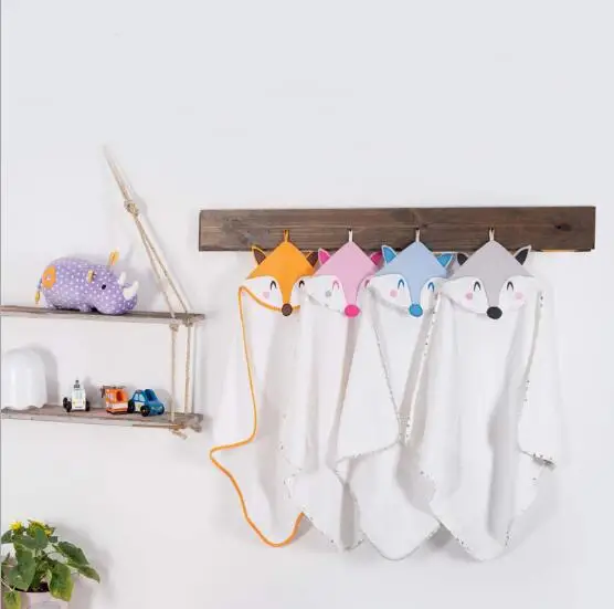 
Cute Style hooded towel organic bamboo kids for 