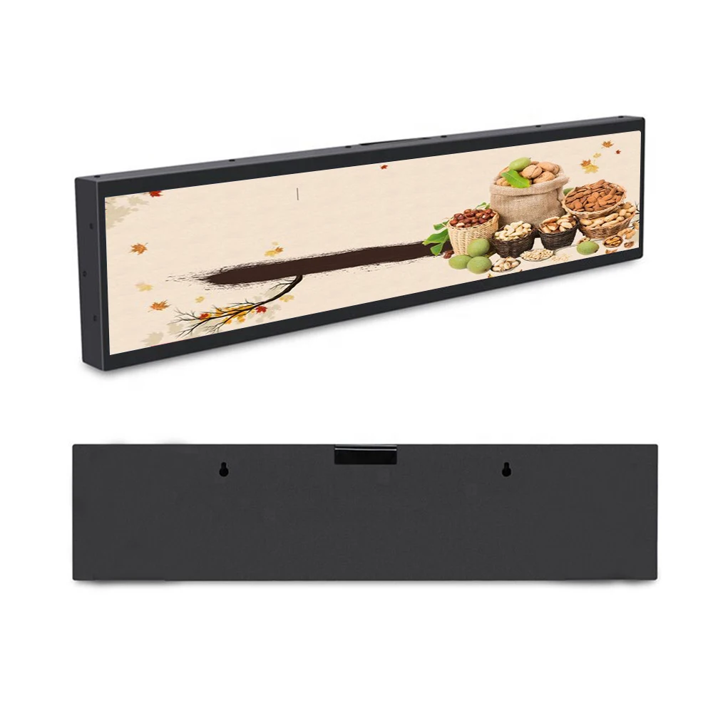 Electronic Shelf Labels Standard Bar Display Long Strip LCD Advertising Display