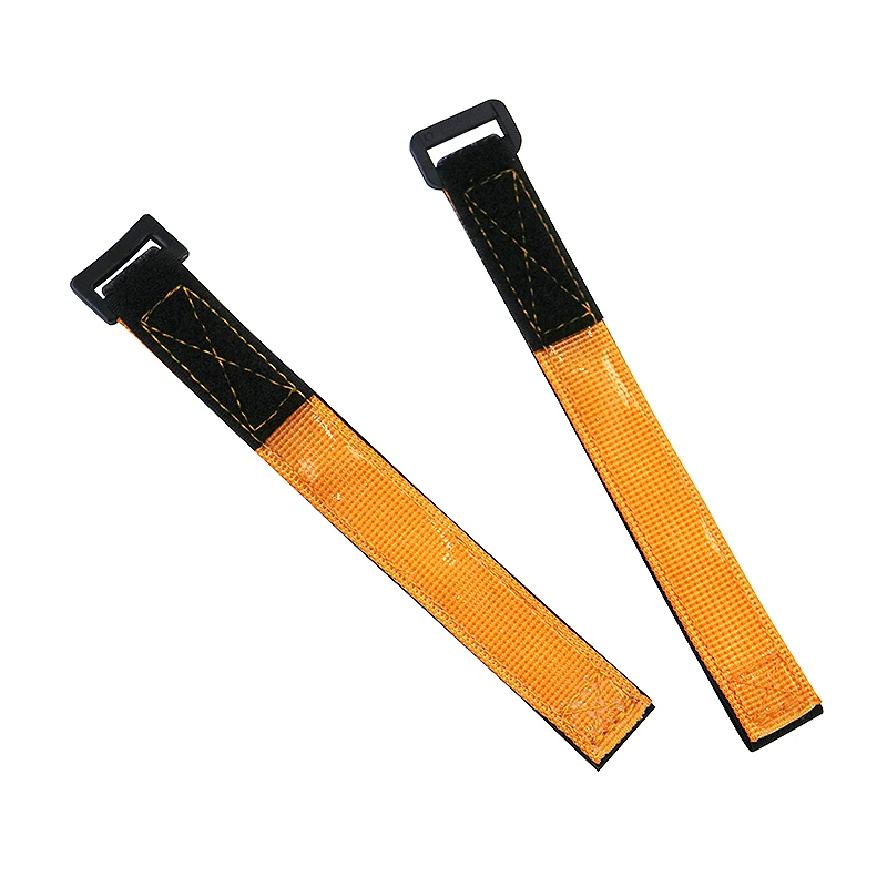 Customized 230mm Heavy Duty  Silicone coated Non-Slip RC Lipo Battery Strap Anti-Slip Hook Loop Fastener Tie  for FPV Drone Bike
