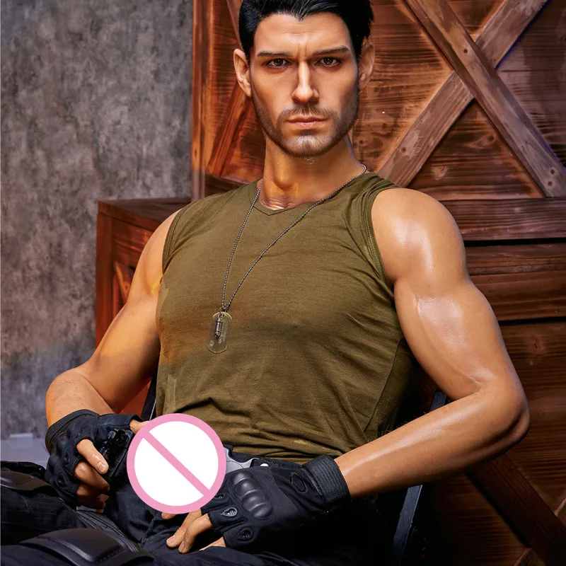 High Quality Silicone Metal Skeleton Realistic Adult Male Sex Doll For Women Sex